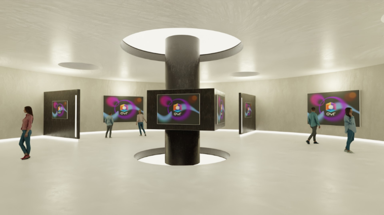ovr-launches-futuristic-virtual-gallery-for-nfts-and-more
