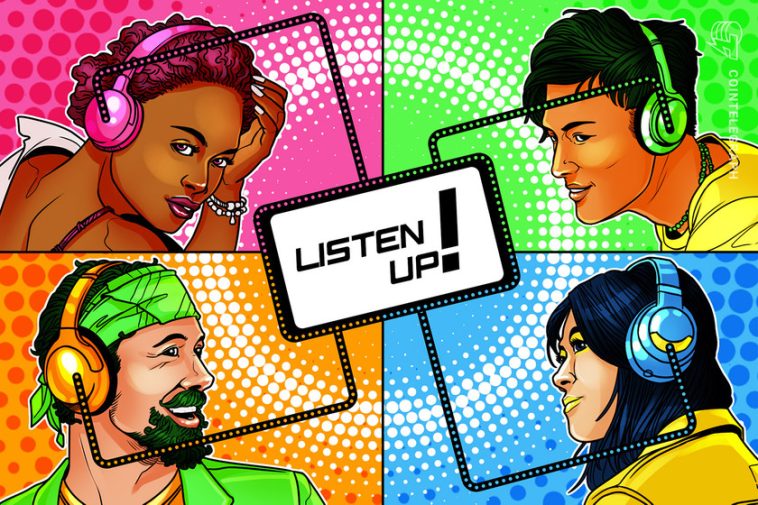 listen-up!-cointelegraph-launches-crypto-podcasts,-starting-with-4-shows